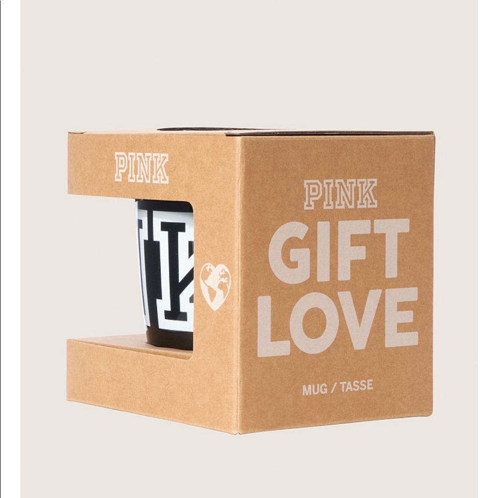 2FOR $40 NEW 🖤 VS PINK CERAMIC MUG